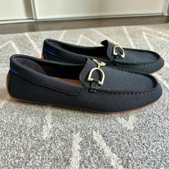 Rothy’s Black The Double Bit Driver Loafer - Picture 2 of 8